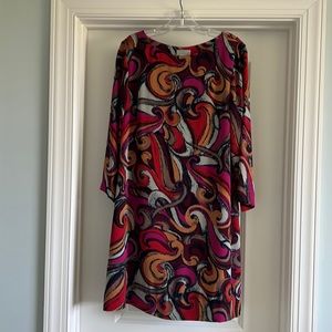 Anthropologie Maeve 3/4 sleeve shift dress